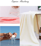Lumimi Towels 3 Piece Very Soft Microfiber Bath Sheet Towel Set Super Absorbent - Image 5