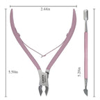 Professional Cuticle Trimmer Nail Cuticle Cutter Stainless Steel Cuticle Nippers - Image 2