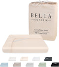 Bella Coterie Luxury Bamboo Viscose California King Size Fitted Sheet Only | by BC