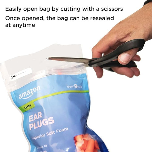 Amazon Basic Care Soft Foam Noise Cancelling Earplugs - Image 2