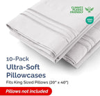 King Pillow Cases Set of 10 - Image 2