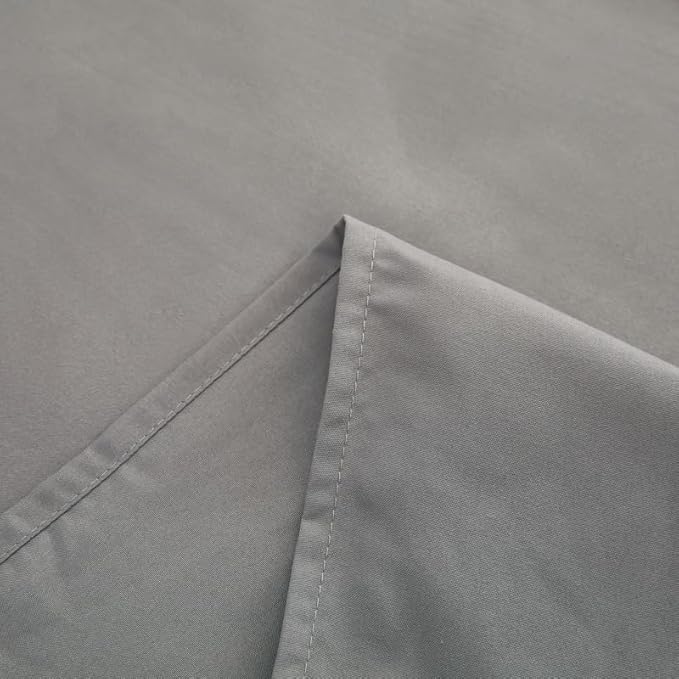 Microfiber Queen Bedding Flat Sheet, Ultra Soft and Wrinkle, Stain Resistant - Image 3
