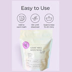 Goat Milk Bath Soak with Colloidal Oatmeal & Honey - Image 3