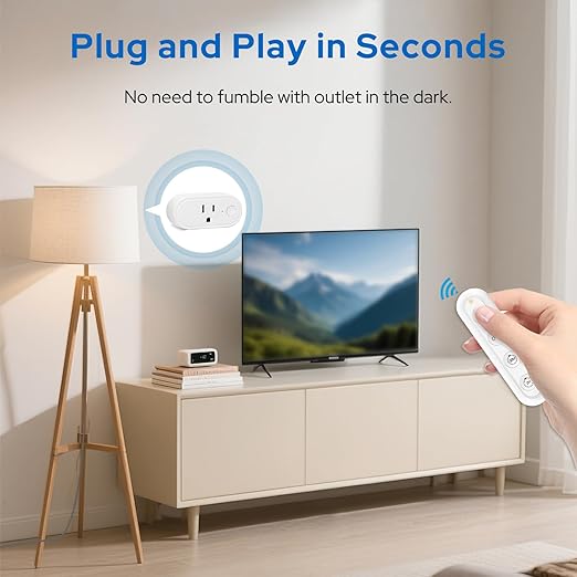 Remote Control Timer Outlet: Dual Gear Countdown - Image 4
