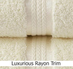 Cotton Craft Ultra Soft 12 Pack Wash Cloths 12x12 Ivory Weighs 2 Ounces Each - Image 3