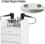 4ever2buy Salon Station for Hair Stylist, Salon Trolley Cart - Image 3