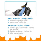 Flowery Foot File Easy Peel Pro Pad, Disposable Replacement Adhesive Pad - Image 5