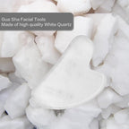 Gua Sha Facial Tools, Natural Quartz Guasha Tool - Image 4