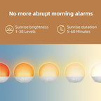 Sunrise Alarm Clock White Noise Machine: Natural Wake Up Light - Image 2