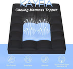 KAYFIA Twin Mattress Topper, Extra Thick Mattress Pad Cover - Image 9