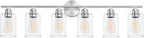 Espird Bathroom Vanity Light Fixtures Brushed Nickel, 6 Lights Bathroom Over - Image 2