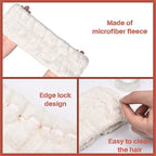 Chuangdi 3 Pieces Spa Headband for Women Facial Makeup Headband Soft Terry - Image 3