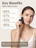 Rena Chris Gua Sha Facial Tools, Stainless Steel Guasha Tool - Image 4