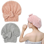 M-bestl Microfiber Hair Towel, Hair Towel Cap, Absorbent Hair Turban Towel by awesomeOralcareproduct