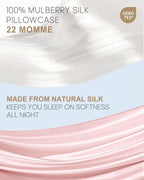 THXSILK Set of 2 100% Mulberry Silk Pillowcase - Image 2