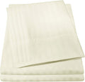 Dobby Stripe Queen Sheets by SweetHomeCollection