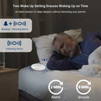 DreamSky Vibrating Alarm Clock for Heavy Sleepers - Image 4