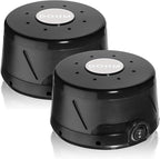 Yogasleep Dohm Classic 2-Pack Black | The Original White Noise Machine | by Yogasleep