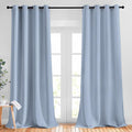 NICETOWN Blackout Vintage Blue Curtains by NICETOWN