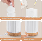 100ML Essential Oil Diffuser, Ultrasonic Cool Mist Aromatherapy Diffuser - Image 7