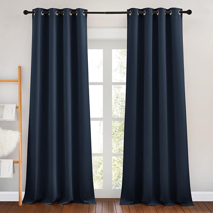 NICETOWN Blackout Curtain Panels 90 by NICETOWN