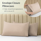 LuxClub 4 PC King Sheet Set, Breathable Luxury Bed Sheets, Deep Pockets 18" - Image 7
