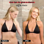 b.tan Ultra Dark Self Tanner Mousse | Too Tan - Image 5