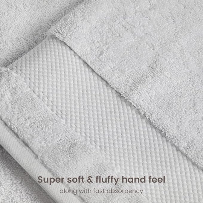 BIOWEAVES 100% Organic Cotton 700 GSM Luxury Bath Towels - Image 4