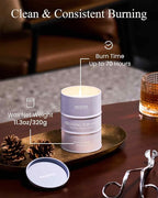 M&SENSE Tobacco Vanilla Scented Candles Natural Non Toxic, Aromatherapy Candle - Image 4