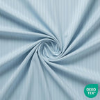 Feather & Stitch 1 Piece Fitted Sheet King Size, 100% Cotton Damask Sateen Weave - Image 3