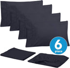 Queen Sheets Navy - Image 3