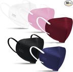 TOPMAX KN95 Face Masks 50 Pack 5-Ply Breathable Filter Efficiency≥95% by TOPMAX