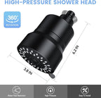 Filtered Shower Head, 3 Modes High Pressure Shower Head - Image 6