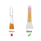 Cuttte 4pcs Silicone Face Mask Applicators, Flexible Facial Mud Masks Applicator - Image 2