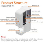 Towel heater machine hot towel warmer dispenser hot towel machine hot towel - Image 2