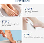 2 Pack Colossal Foot Files Kit Callus Remover Stainless Steel Dual Sided Foot - Image 5