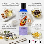 Lick Peach Aromatic Bath Oil - Image 4