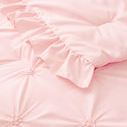 BEDELITE Baby Pink Comforter Set Queen - Image 8