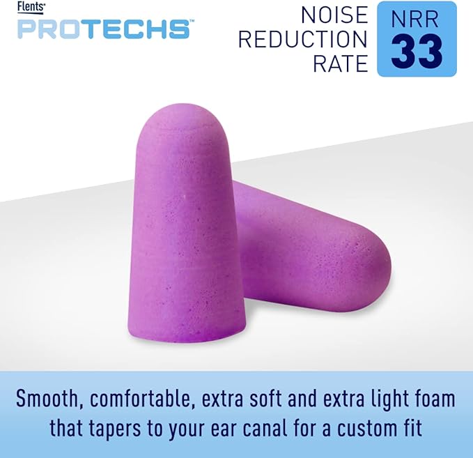 Flents Protechs Foam Ear Plugs, 50 Pair - Image 4