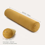 Body Pillow for Adults, Long Round Pillow, Big Cylindrical Pillow, Large Full - Image 2
