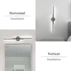 EDISLIVE Dimmable Modern LED Vanity Light Fixtures Bathroom Vanity Wall Lighting - Image 2