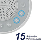 Housbay White Noise Sound Machine, 31 Soothing Sounds, 5W Loud Stereo Sound - Image 5