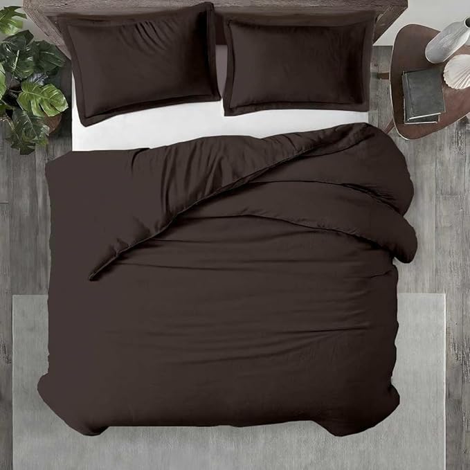Kotton Culture 3 Pc Twin XL/Twin Duvet Cover Set-100% Egyptian Cotton 600 by KottonCulture