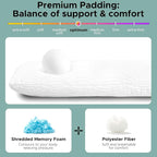 SCHNAUZER HOME Body Pillow, Memory Foam Body Pillows - Image 4