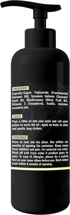 Organic - Vanilla Edible Full Body Massage Oil - No Stain & Non-Sticky | - Image 7