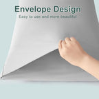 Accuratex Cooling Pillow Cases King Size Set of 2, Envelope Soft Breathable - Image 4