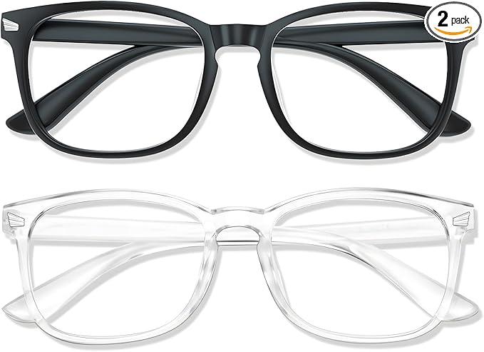 Blue Light Glasses for Woman Men | 99% Blue Light Blocking Glasses for Computer by Wintoo