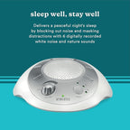 Homedics SoundSleep White Noise Sound Machine, Small Travel Size - Image 4