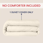 Kotton Culture 1 Pc Duvet Cover Queen Size/Full Size-100% Egyptian Cotton 600 - Image 2