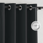 NICETOWN Full Blackout Curtains 96 inch Long - Image 2